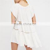 Factory Direct Sales Flowy Boho Style Fat Women Super Mini Dresses thumbnail-3