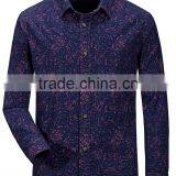New Design Men Casual Shirts Floral Men European Dress Shirts thumbnail-2
