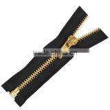 5# Heavy Duty Jacket Brass O/E Metal Zipper thumbnail-4