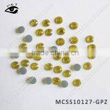 Hot Fix Rhinestone TOP DMC Crystal SS10 Citrine Color for Garment Shoes thumbnail-1