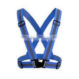 Hi Visibility Reflective Fluorescent Green Security Adjustable Vests thumbnail-2