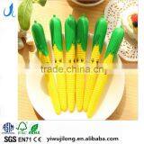 Cute Novel Cartoon Corn Cob Shape Promotional Gel Pen for School Kids thumbnail-1
