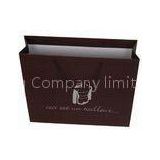 Full Color Printing Recycled Paper Bags , 200gsm Shopping Paper Bag