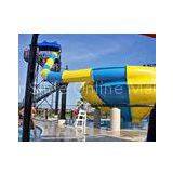 Outdoor Fiberglass Water Slide / Space Hole Slide Water Theme Park Equipment thumbnail-1