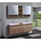 Modern Wall Hang Vanity With Double Bathroom Cabinet thumbnail-1