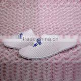 Star Hotel Embroidery Logo White Waffle Close Toe Eva Slipper thumbnail-5
