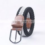 Casual Mens Elastic Braided Stretch Nylon Strap Belts For Jeans