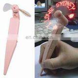 Plastic Pen With Flash Fan Function Light up Pen thumbnail-1