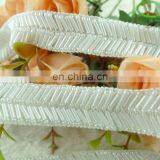 2015 Decorative White Beade Trim for Wedding Fancy Lace Trim for Garment thumbnail-3