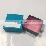 High quality colorfull slide box with custom ribbon hand