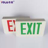 New Type LED Exit Sign Save Energy Exit Signs Green Red Lamp thumbnail-3