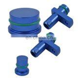 Duramax PCV Reroute Fittings w/ Reroute Port Plug and Resonator Plug For GM 6.6L thumbnail-5