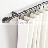 Brown Metal Shower Curtain Rings Hook Clip 12 Pack O Ring Design for Bathroom thumbnail-3