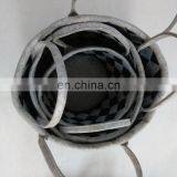 Cross Pattern Foldable Felt Knitted Storage Basket Clothing Book Kid's Toy Laundry Nursery Storage Bin With Handles thumbnail-7