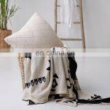 RAWHOUSE Home Decor Knitted Pillow Cover Geometric Soft Square White Plain Knit Cover Cushions thumbnail-6