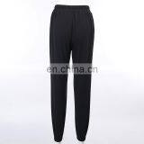 High Quality Women Elastic Waist Cotton Jogger Letter Printed Casual Sweat Pants thumbnail-6
