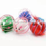 Promotion Random Color Funny Cat Toy Iron Cage Mouse Ball thumbnail-2