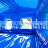 Cheap Inflatable Blue Dolphin Bounce Jumper Air Bouncing Castles House For Sale thumbnail-6