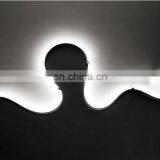 Новейшая скандинавская креативная алюминиевая LED-изогнутая настенная лампа, настенная бра подвеска, змеевидный современный настенный светильник для дома thumbnail-3