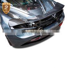 Car Rear Spoiler Wing for Mclaren 720S OEM style Trunk Spoiler Lip Carbon Fiber Material