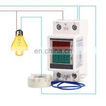 D37-2042 DIN Rail Multi Function Digital Meter AC 80-300V 0-100A 60A Ammeter Voltmeter Red Green LED Voltage Current Meter thumbnail-5