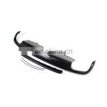 for AUDI A6 to S6 Genuine Rear Lip Matt Black Car Rear Bumper Diffuser 2013 thumbnail-2