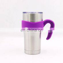 Hangzhou Watersy 20 oz Stainless Steel Tumbler Plastic Mug Handles thumbnail-3