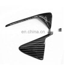 Frosting Matte Finish Carbon Fiber Pattern Side Camera Protective Cover Decoration Accessories For Tesla Model 3 thumbnail-5
