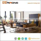 Individual Leather Customized Wood Grain Office Desk thumbnail-1