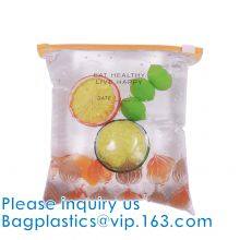 Slider Zipper PVC Pouch Clear Vinyl PVC k Bag, Slider Bag for Underwear Packaging Slider Zipper Vinyl Bag for Clot thumbnail-4