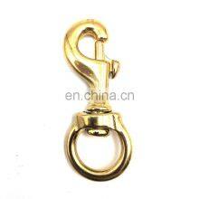JRSGS BOLT SNAP SWIVEL ROUND EYE BRONZE CASTING SWIVEL HOOKS Brass Snap Hook