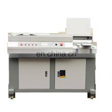 Top Quality Semi-Automatic Hot Glue Book Perfect Binder Binding Machine With Independent Side Glue thumbnail-5