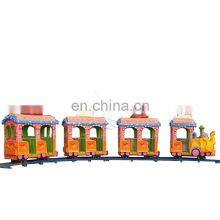 Factory Price Amusement Rides Outdoor Electric Train Ride Mini Fun Train for Sale thumbnail-2