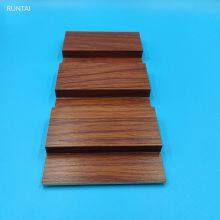 Indoor Interior Decoration Wood Color WPC Wall Panel 195-14mm thumbnail-4