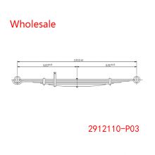 2912110-P03 Light Duty Vehicle Rear Wheel Spring Arm Wholesale For Great Wall