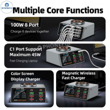 WLX-X9A Pro Charging Hub - App-Managed PD System thumbnail-4