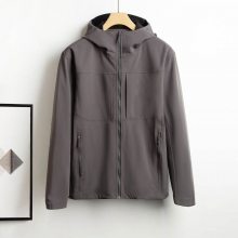 Customized Logo Windbreaker With Double-layer Warm Lining, Breathable and Waterproof Autumn and Winter Raincoat Coating, Windproof S-2XL thumbnail-2