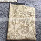 100% Polyester Jacquard Flower Window Curtain Fabric thumbnail-1