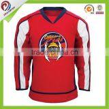 fashion sublimated cheap custom sublimation ice hockey jersey design