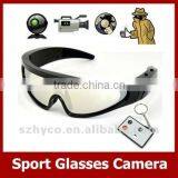 HD 720P Sport Glasses DVR With Remote Control Support TF Card