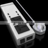 5V 3.4A Output 4 Port USB Charger 2 Socket With EU/UK/US Standard thumbnail-1