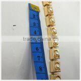 Gold Square Chain With Pearl for Clothes Necklace and Shoes thumbnail-3