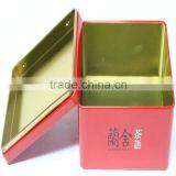 Rectangular-shaped Vintage Tea Tins,Tin Tea Containers