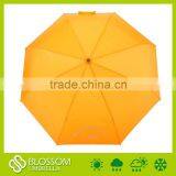 Windproof Yellow Rain Foldable Umbrella thumbnail-3