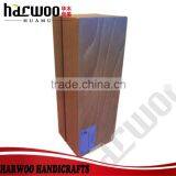 Single Vintage Red Wine Box,dark Finished Wooden Wine Box,wine Box Factory