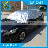Silver coating materail advertising car front sun shade with customized logo