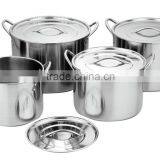 Large 4pcs Stainless Steel Stockpot Set for Your Different Choices thumbnail-1