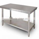 Commercial Kitchen Work Table,Customized Hot Sale Stainless Steel Work Table For Kitchen thumbnail-1