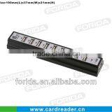 10 Ports HI-Speed USB2.0 HUB With Power Adaptor and Usb Cable