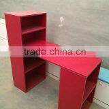 Wooden Computer Table With Book Shelf